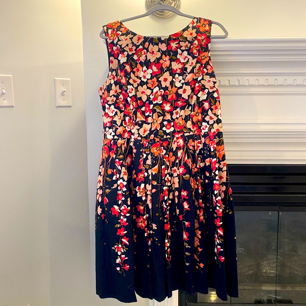 Talbots floral dress size 16